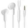 NGS Cross Flip Auriculares Intrauditivos con Micrófono Jack 3.5 mm Blanco